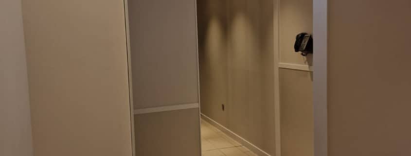 fitting room fit out for retail by WMC Contractors